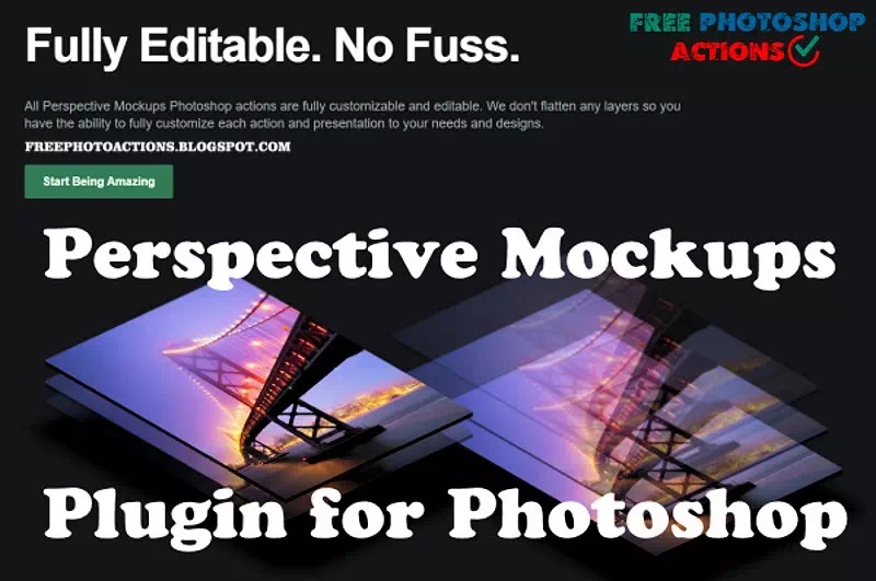 Turn any flat graphic into a badass looking perspective. Perspective Mockups Plugin For Photoshop Free Download