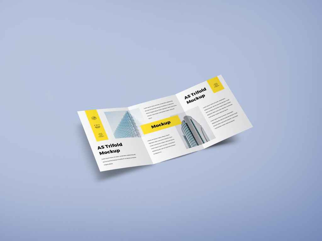 49+ Download Tri Fold Leaflet Mockup Free&nbsp;Psd