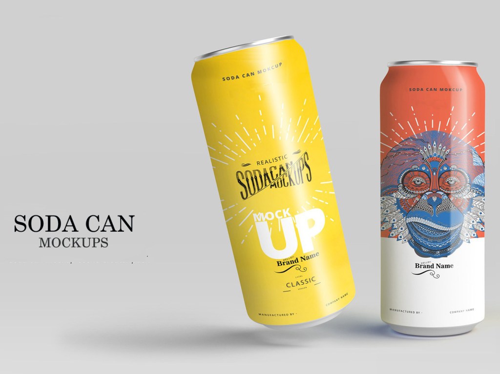 31+ Download Soda Can Mockup Free Psd