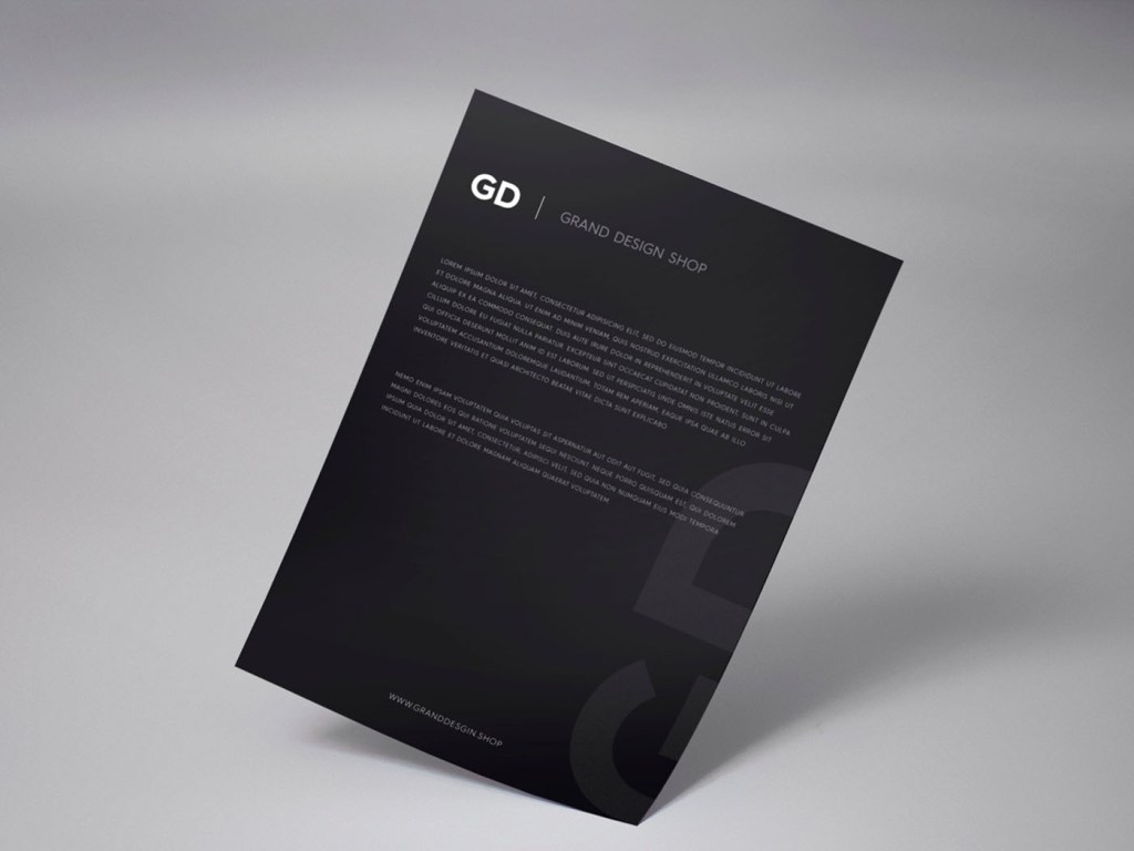 44+ Download A4 Paper Mockup Free&nbsp;Psd