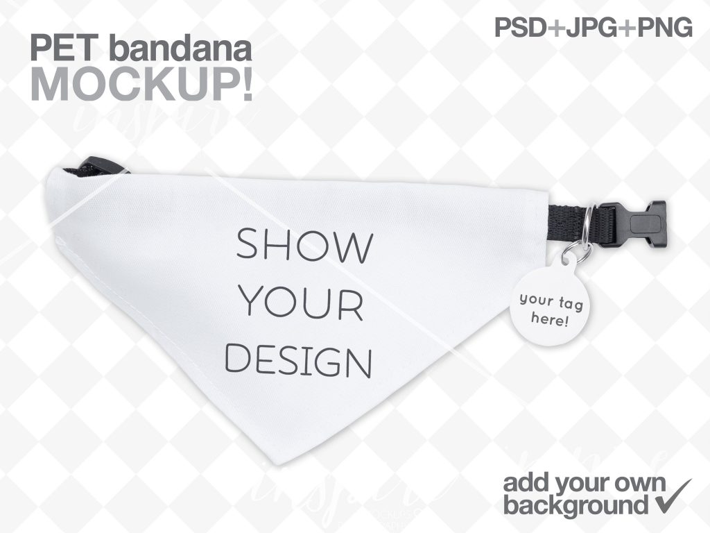 34+ Download Bandana Mockup Psd&nbsp;Free