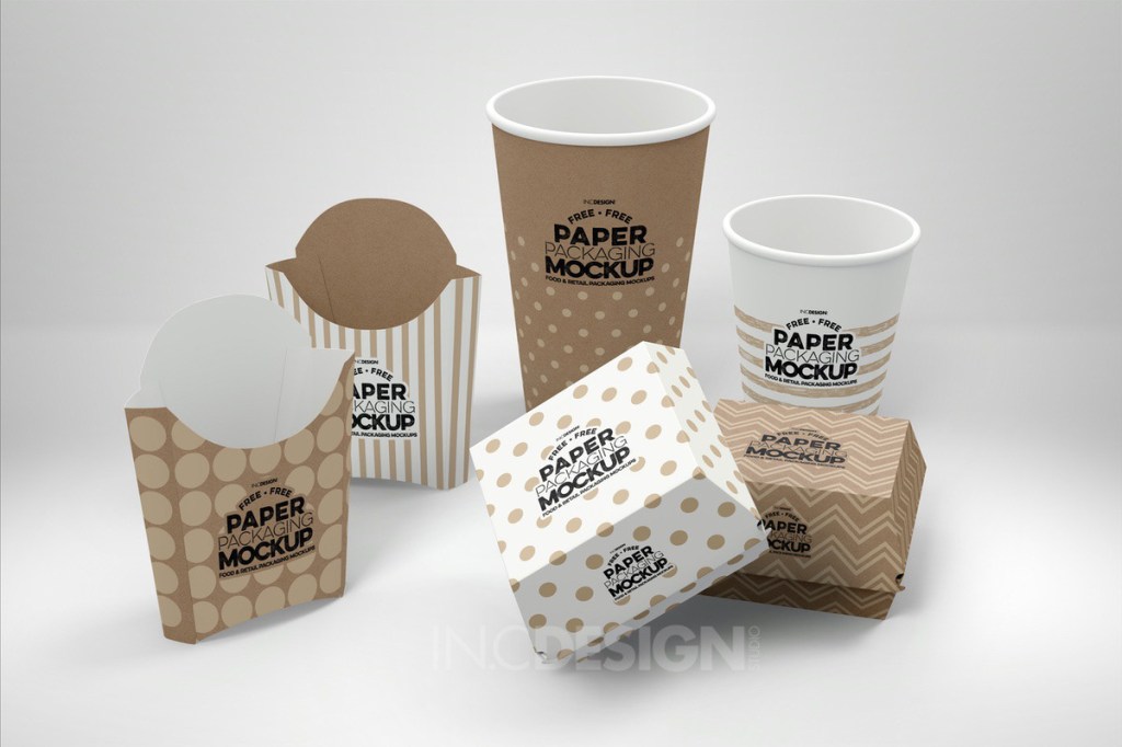 13+ Download Fast Food Packaging Mockup&nbsp;Psd